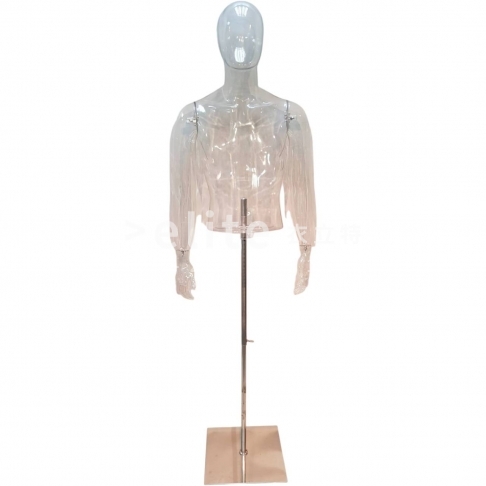 E3-017男透明半身有手 數量1